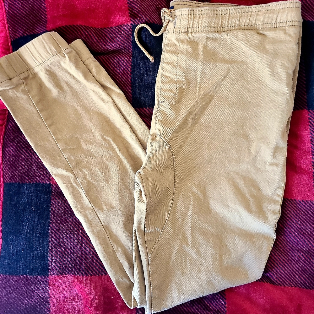 Mens khaki joggers